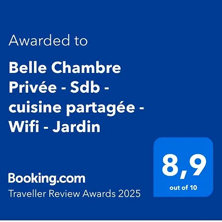 Belle Privee - Salle De Bain - Jardin - Wifi - * Wissembourg